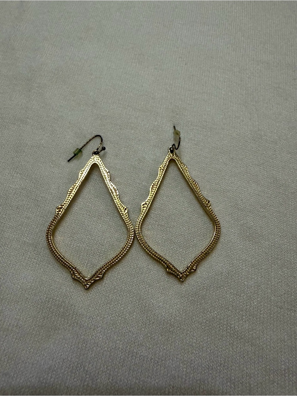 Kendra Scott Gold Sooner Teardrop Dangle Earrings - Women Jewelry